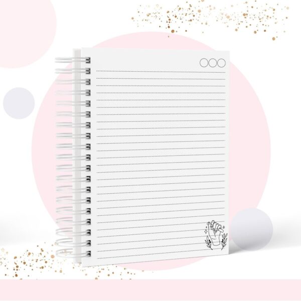 Caderno Pautado Profissão Manicure - Arquivo Digital - Imagem 2