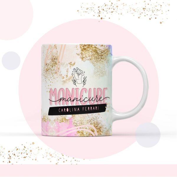 Caderno Pautado Profissão Manicure - Arquivo Digital - Imagem 4