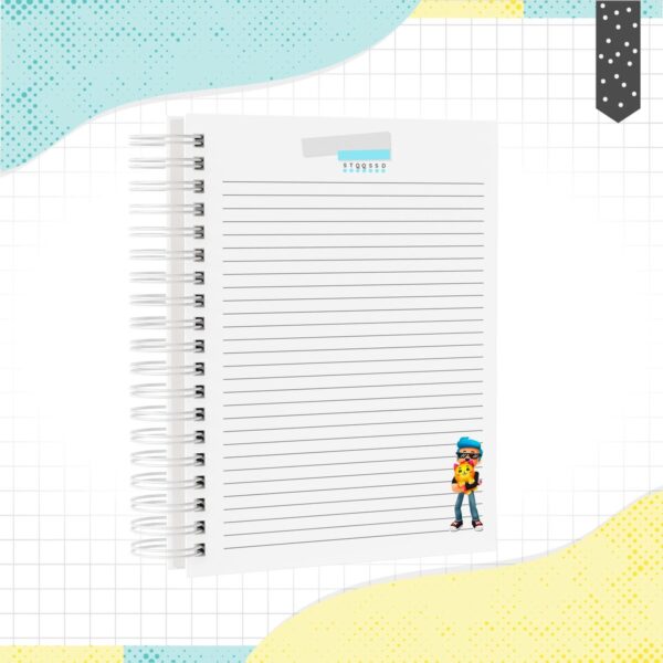 Caderno PKXD Menino - Arquivo Digital - Imagem 3