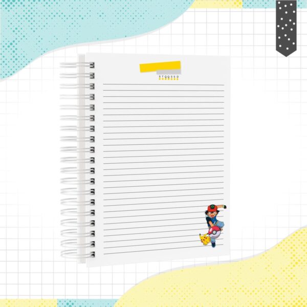Caderno Pokémon - Arquivo Digital - Imagem 3