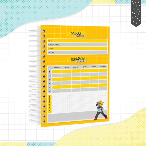 Caderno Pokémon - Arquivo Digital - Imagem 2