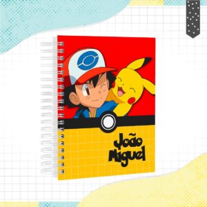 caderno pokemon arquivo digital pautado 2