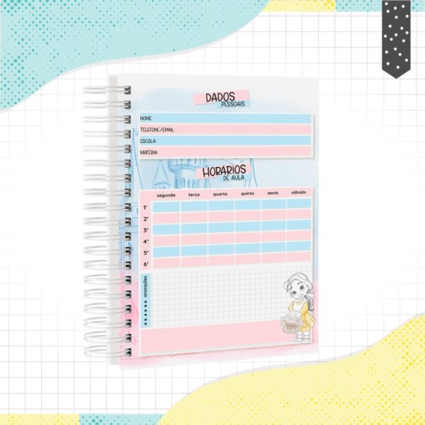 Caderno Princesas - Arquivo Digital - Imagem 2