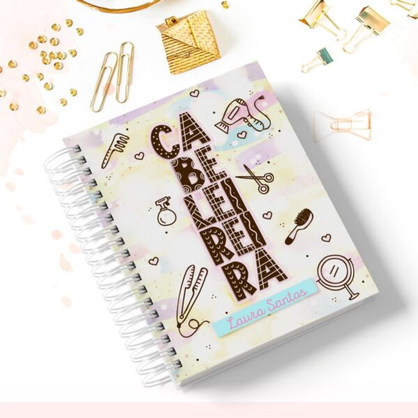 Caderno Profissão Cabeleireira