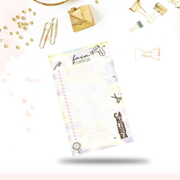 Caderno Profissão Cabeleireira - Imagem 4