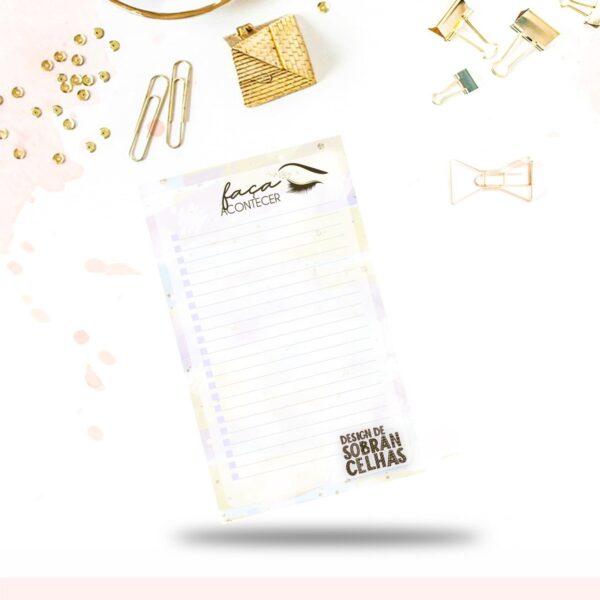Caderno Profissão Design de Sobrancelhas - Arquivo Digital - Imagem 4