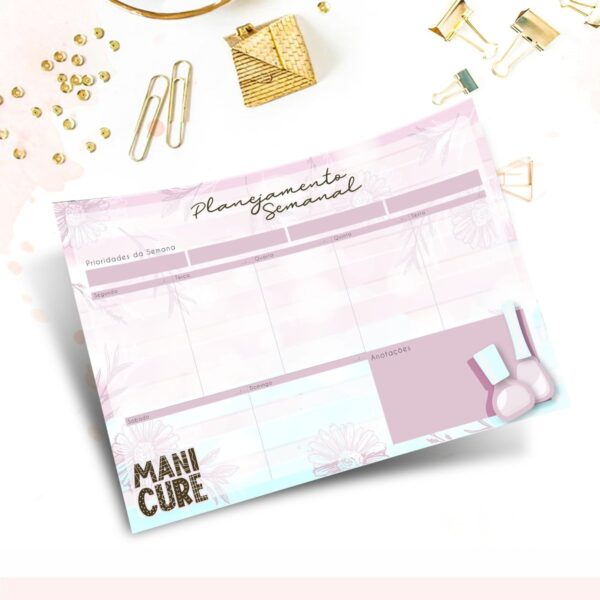 Caderno Profissão Manicure - Arquivo Digital - Imagem 3