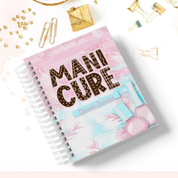 Caderno Profissão Manicure - Arquivo Digital