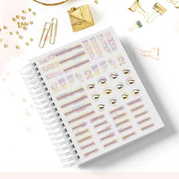 Caderno Profissão Micropigmentadora - Arquivo Digital - Imagem 2