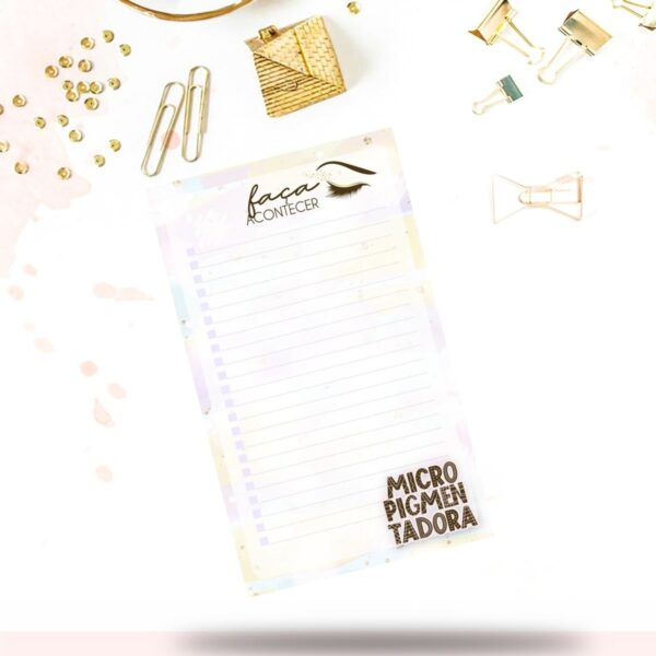 Caderno Profissão Micropigmentadora - Arquivo Digital - Imagem 3