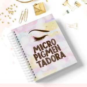 caderno profissao micropigmentadora stiker