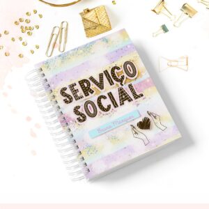 caderno profissao servico social scrapbook