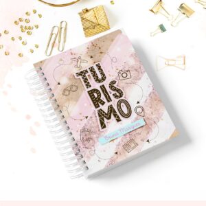 caderno profissao turismo papelaria