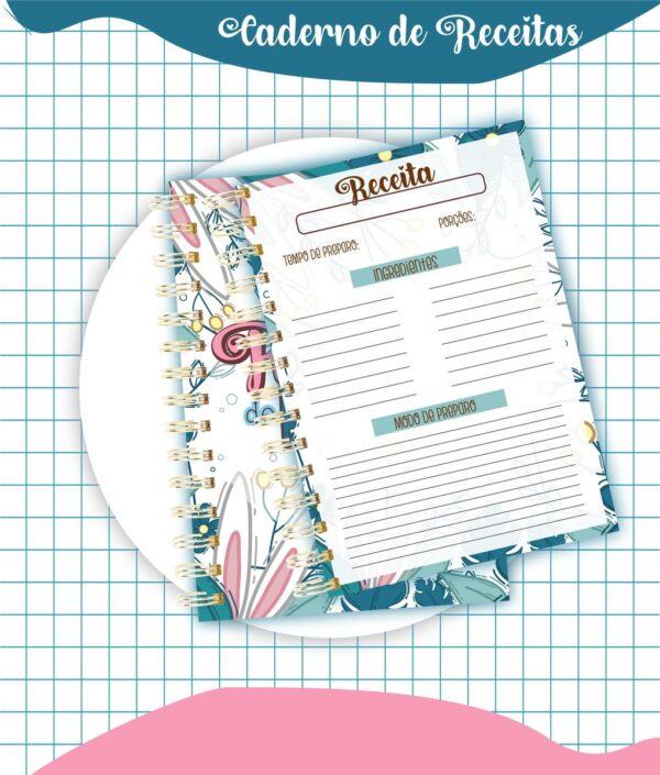 Caderno Receitas Páscoa Mod02 - Arquivo Digital