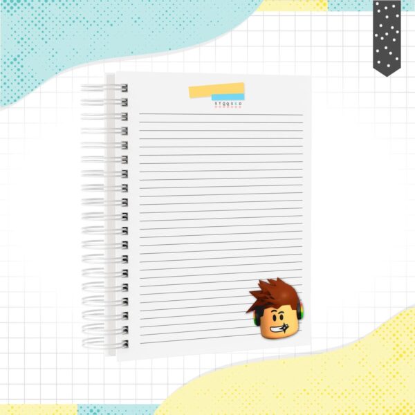 Caderno Roblox - Arquivo Digital - Imagem 3