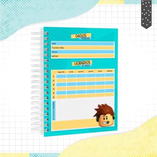 Caderno Roblox - Arquivo Digital - Imagem 2