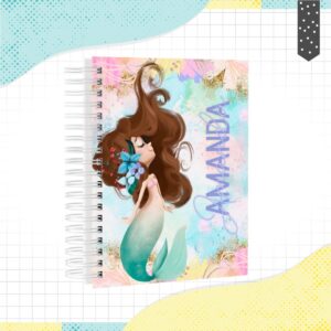 caderno sereia arquivo digital scrapbook 2