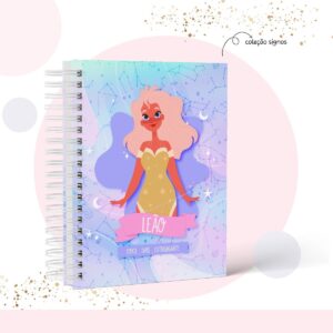caderno signo leao arquivo digital arte digital 2