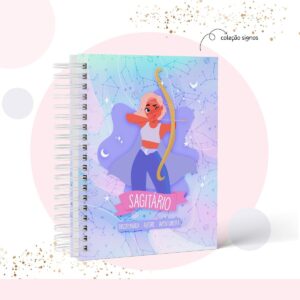 caderno signo sagitario arquivo digital planners 2