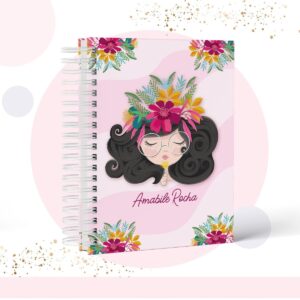 caderno teen menina modelo 1 arquivo digital encadernacao digital 2