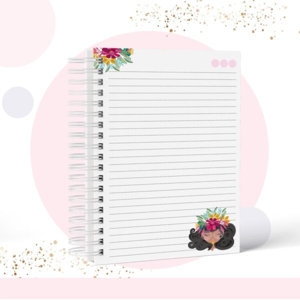 Caderno Teen Menina - Modelo 2 - Arquivo Digital - Imagem 2