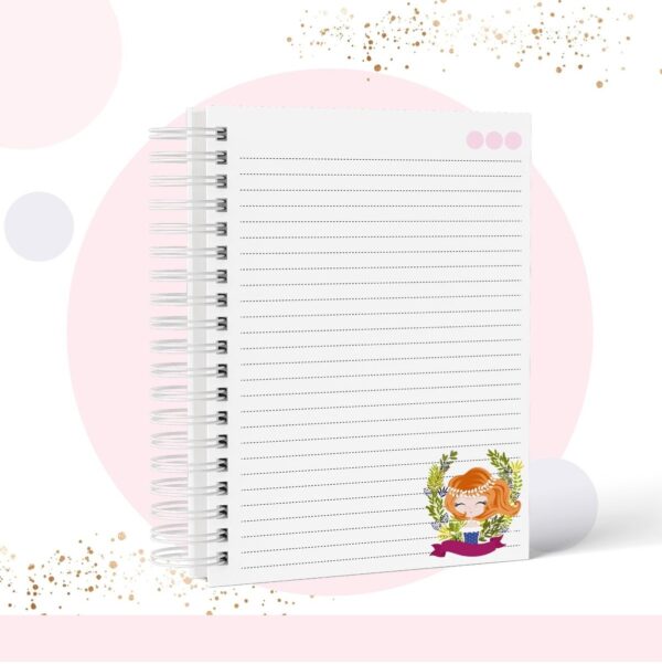 Caderno Teen Menina - Modelo 3 - Arquivo Digital - Imagem 2