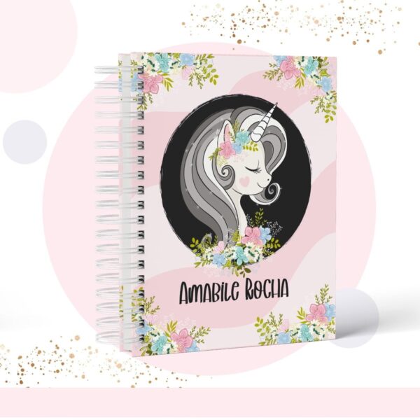 Caderno Teen Menina - Modelo 5 - Arquivo Digital