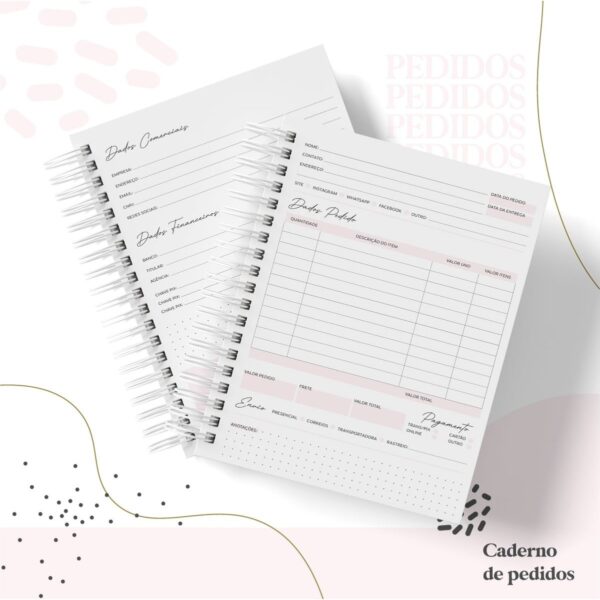 Cadernos de Pedidos Geral - Arquivo Digital - Imagem 2
