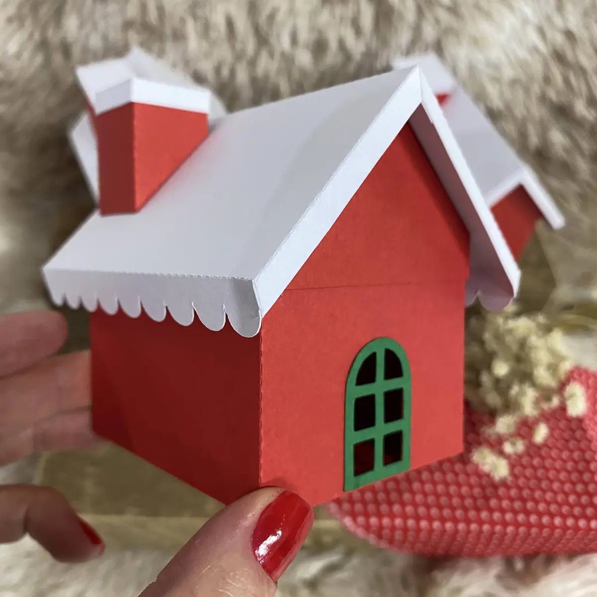 Caixa Casinha do Papai Noel - Arquivo de Corte 2 Caixa Casinha Do Papai Noel Arquivo De Corte 4