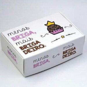 caixa para brigadeiro arquivo de corte papel e scrapbook 1