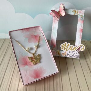 Caixa para Cordão e Brinco Dia das Mães - Arquivo Digital
