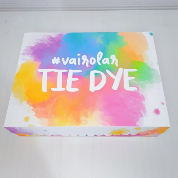 Caixa Tie Dye - Arquivo Digital - Imagem 2