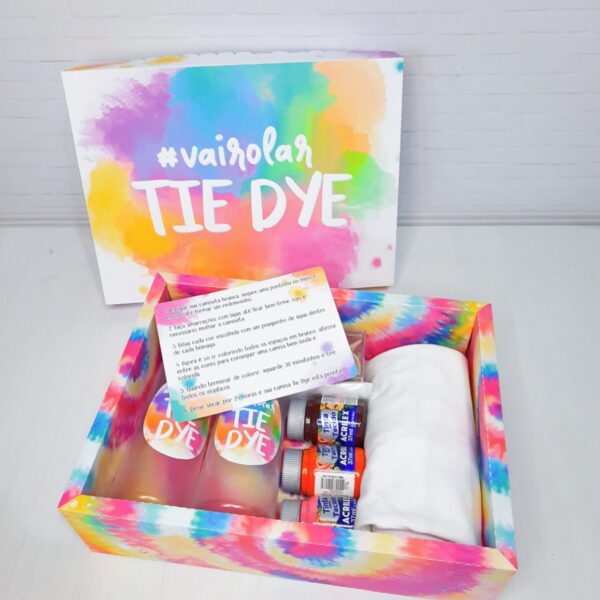 Caixa Tie Dye - Arquivo Digital - Imagem 3