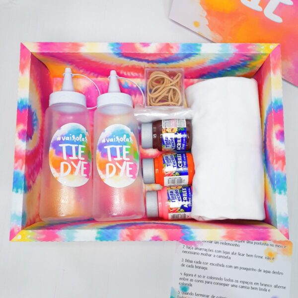 Caixa Tie Dye - Arquivo Digital - Imagem 5