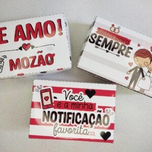 Caixas 06 Doces Dia dos Namorados - Arquivo Digital