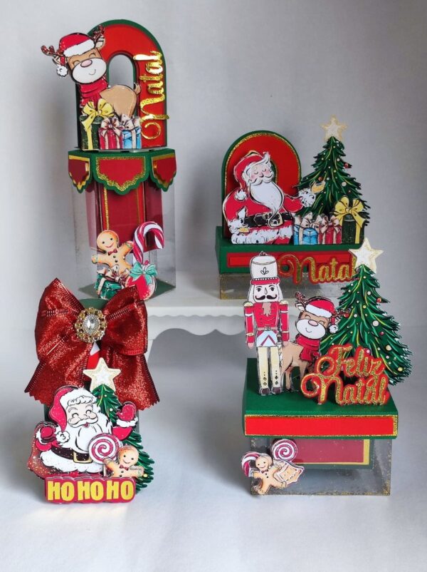 Caixas Acetato Natal Noel - pdf e Studio - Imagem 2