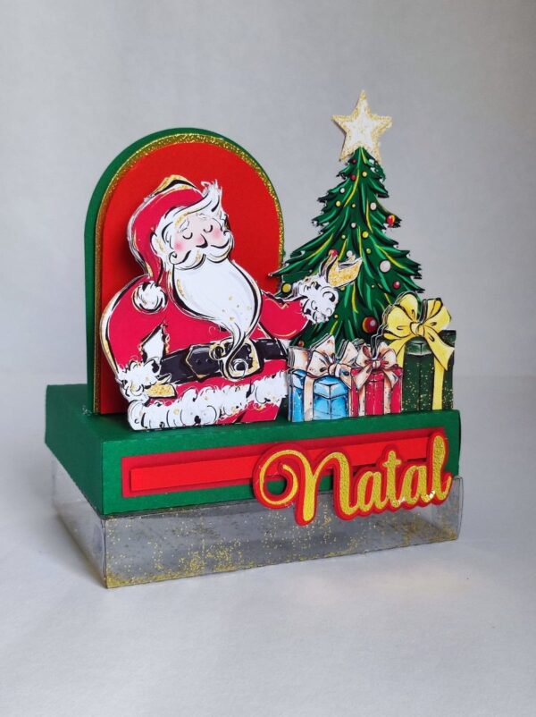 Caixas Acetato Natal Noel - pdf e Studio - Imagem 3