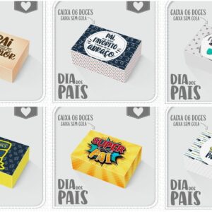 caixas dia dos pais 6 doces arquivo digital personalizacao 1