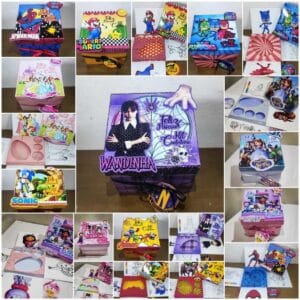 caixas explosoes pascoa infantil arquivo digital caixinhas