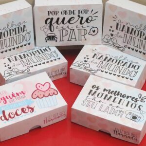 Caixas Grandes Doces Dia dos Namorados - Arquivo Digital