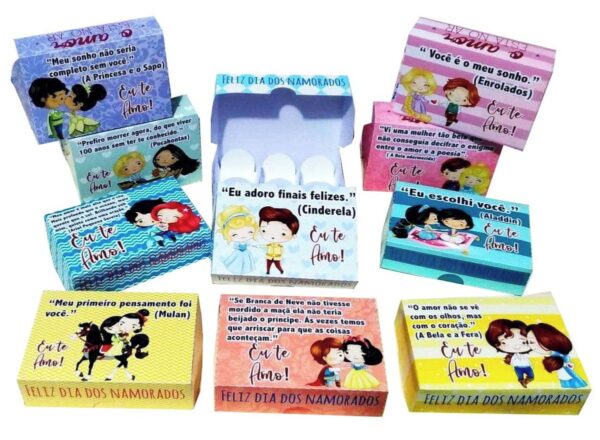 Caixas Namorados Disney - Arquivo Digital