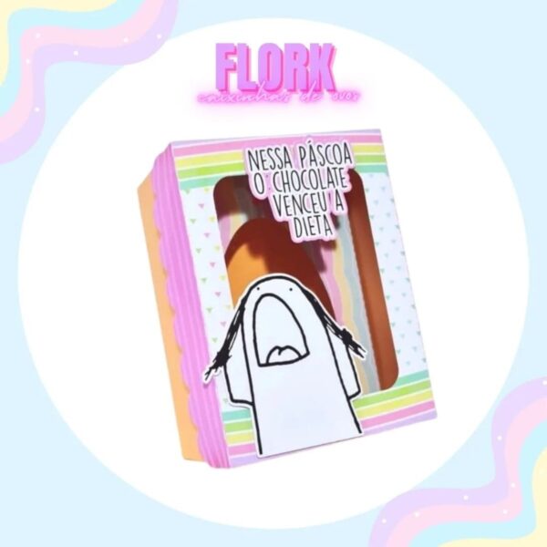 Caixas Ovos de Colher 250g Flork - Arquivo Digital