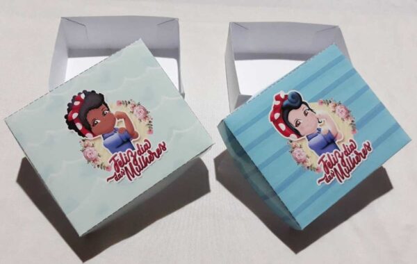 Caixinha Mimo ou 4 Doces Mulheres - Arquivo Digital - Imagem 3