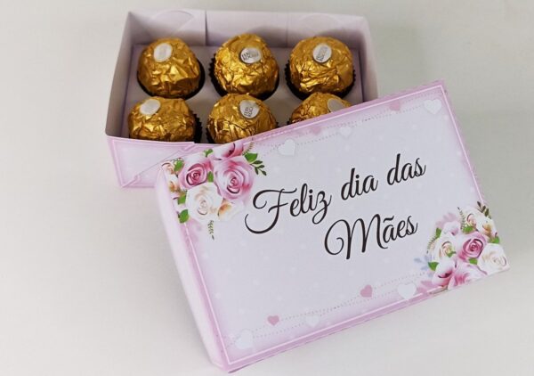 Caixinhas 6 Doces Dia das Mães - Arquivo Digital - Imagem 4