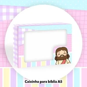 Caixinhas Bíblia Infantil - Arquivo Digital 6 Caixinhas Bíblia Infantil - Arquivo Digital