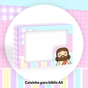 caixinhas biblia infantil arquivo digital arquivo de corte sacola