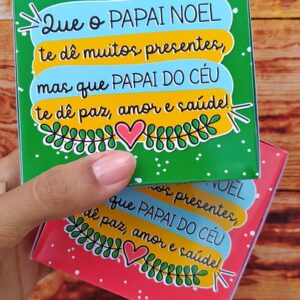 caixinhas de doces natal arquivo digital natal 2022