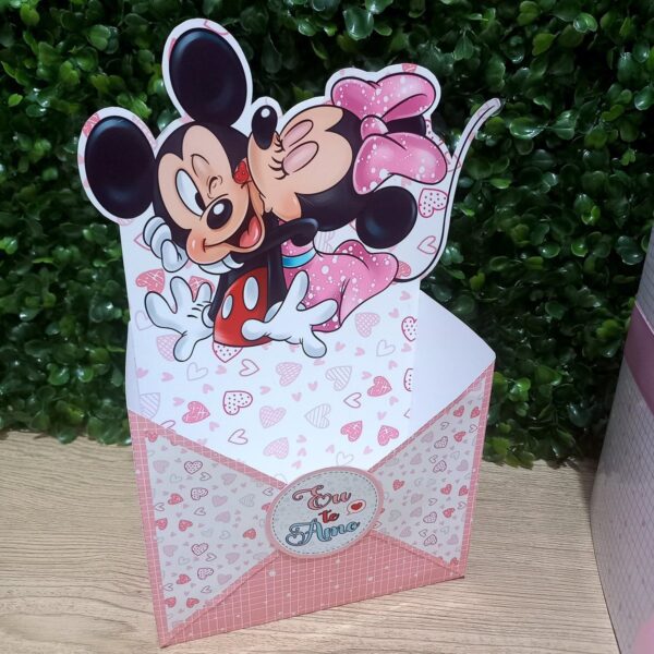 Caixinhas Mickey e Minnie Namorados - Studio
