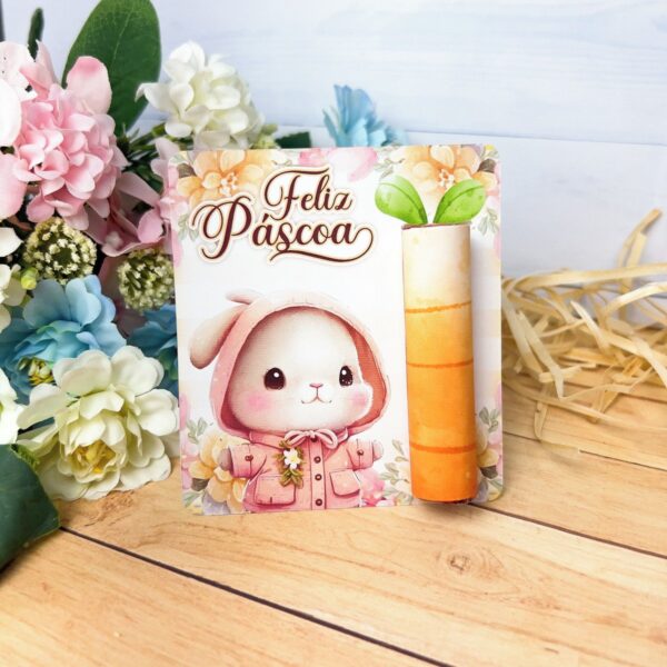 Caixinhas Personalizadas Páscoa Menina - Arquivo Digital