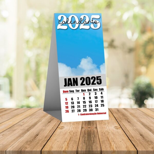 Calendarios 2025 Neutros Arquivo Digital 3